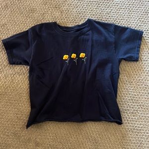 Cropped John Galt Tee